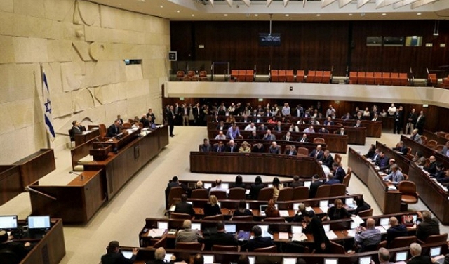 الكنيست يصوت على قانون فرض السيادة الإسرائيلية على الضفة  