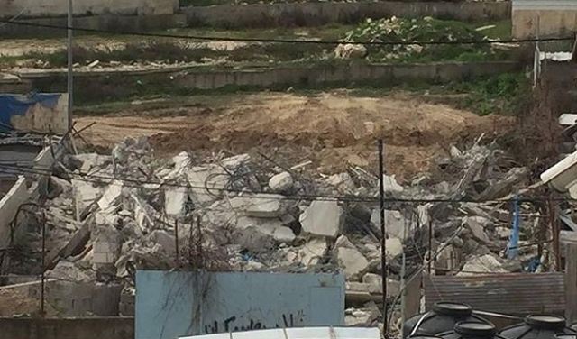 الاحتلال يهدم منزلا ببيت دجن شرق نابلس