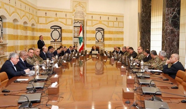 لبنان يمنح القوى العسكرية تغطية سياسية لمواجهة الاعتداءات الإسرائيلية