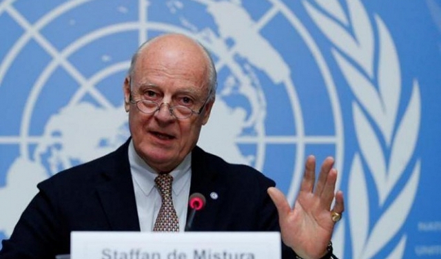مبعوث الأمم المتحدة: سورية تشهد إحدى أخطر فترات الحرب