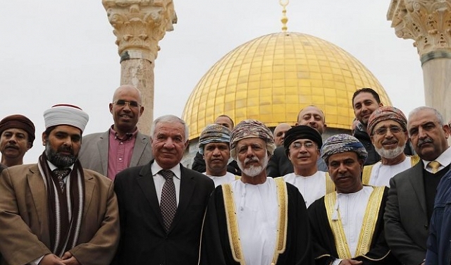 وزير الخارجية العُماني يزور المسجد الأقصى