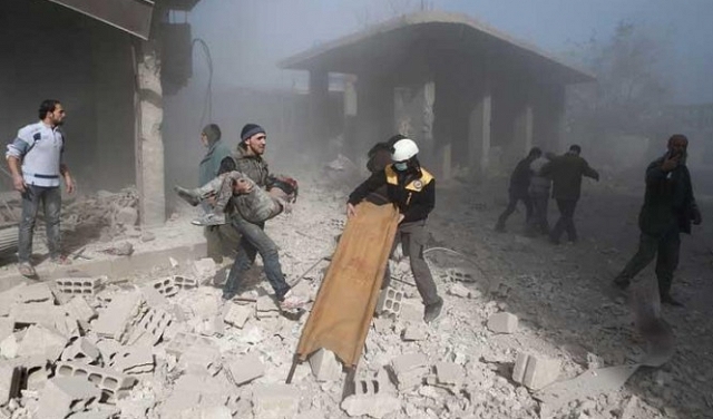 مقتل 94 مدنيا بقصف للنظام على الغوطة الشرقية  
