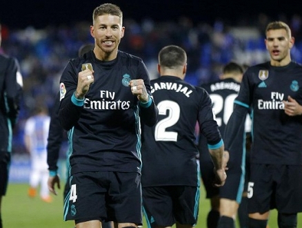 ريال مدريد يفوز على ليغانيس ويعتلي المركز الثالث