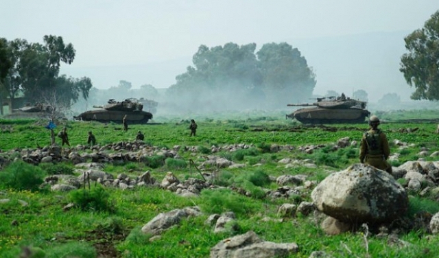 مناورات إسرائيلية تحاكي حربا مع لبنان