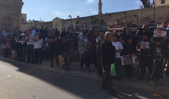 تظاهرة احتجاجية في يافا ضد عنف الشرطة الإسرائيلية