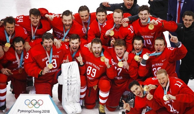 أولمبياد 2018: الفريق الروسي يحصد ذهبية هوكي الجليد