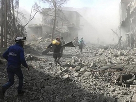       "الهدنة الإنسانية اليومية" المُعلنة روسيًا لا تكفي لإنقاذ الغوطة   