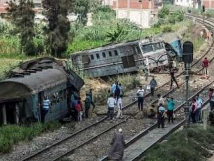 حوادث مصر: مصرع 15 وإصابة آخرين بحادث قطار