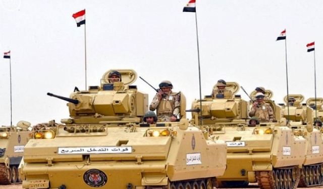 إسرائيل توافق على مضاعفة القوات المصرية في سيناء