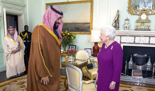 بريطانيا تستقبل ولي عهد السعودية بالاحتجاجات
