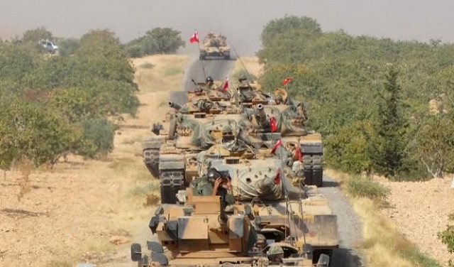 القوات التركية تصل إلى مشارف عفرين