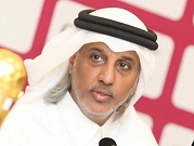 عباس يستقبل رئيس الاتحاد القطري لكرة القدم