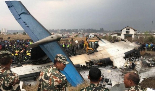 نيبال: مقتل 50 على الأقل في تحطم طائرة بنغالية