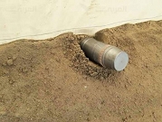 قذيفة مدفعية مصرية تسقط في رفح الفلسطينية
