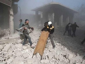 30 قتيلا مدنيا بقصف للنظام السوريّ والمعارضة تُسقط طائرة بالغوطة