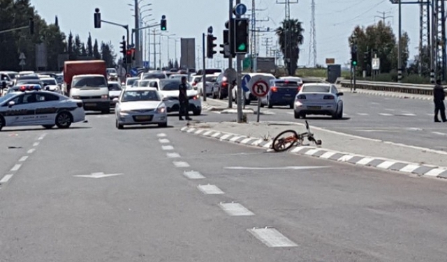 مصرع راكب دراجة هوائية بحادث قرب جلجولية