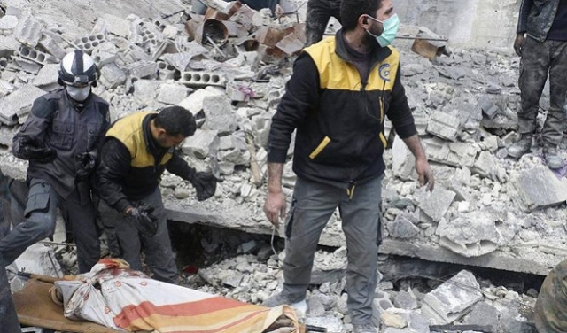 37 قتيلا مدنيا بقصف للنظام السوريّ على الغوطة