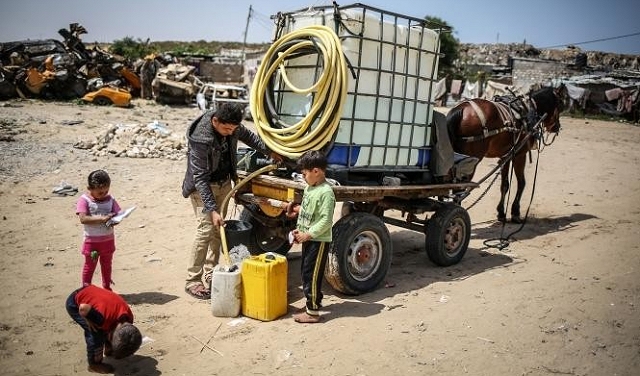 مياه غير صالحة للشرب بغزة وتلوثٌ بلغ 97%