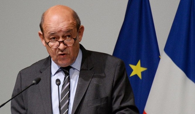 وزير خارجية فرنسا يزور إسرائيل لاحتواء أزمة الدبلوماسي