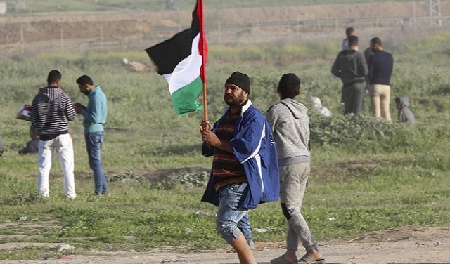 غزة: مواجهات مع قوات الاحتلال 