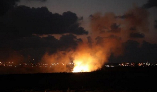  غارات على غزة والمقاومة تطلق النار على طائرات الاحتلال