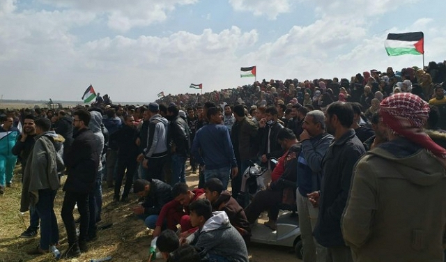 التجمع يدعو لنصرة غزة بتحويل مسيرة الروحة ليوم غضب