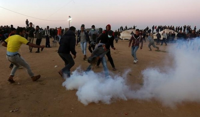 إصابة فلسطينيّين في غزة ومواجهات في جنين