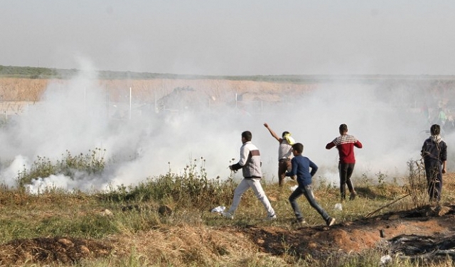 عدالة والميزان يطالبان بتسليم جثماني شهيدين من مسيرة غزة