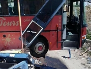 سائق يفقد السيطرة على حافلة طلاب قرب القدس