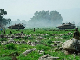 إسرائيل "تصمت" وتغلق المجال الجوي فوق الجولان المحتل 