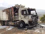 نحف: اندلاع حريق في شاحنة