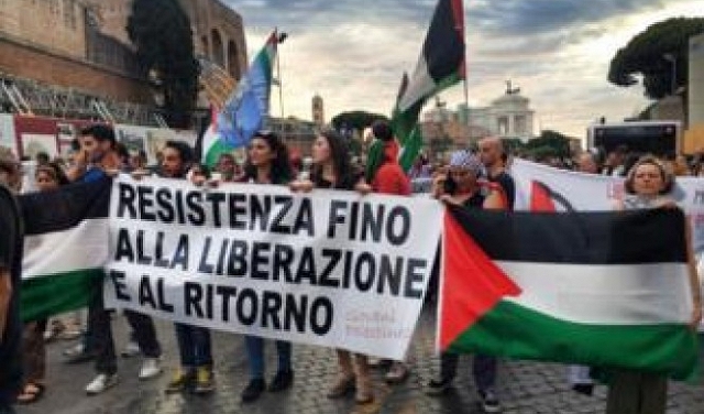 المشاركة الفلسطينية تدفع يهود إيطاليا لمقاطعة 