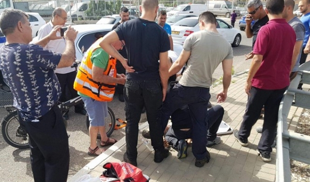 مجد الكروم: إصابة مواطن في حادث طرق