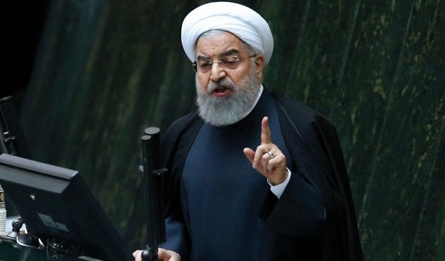 روحاني يتوعد واشنطن بحال انسحبت من الاتفاق النووي