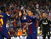 برشلونة يدك شباك فياريال بخماسية مقابل هدف