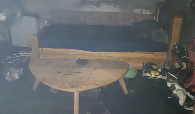أبو سنان: إصابة شخصين إثر حريق في منزل