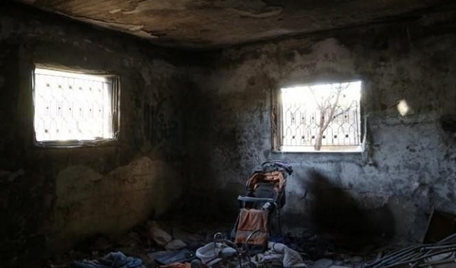 الإرهاب اليهودي: إحراق منزل في قرية دوما