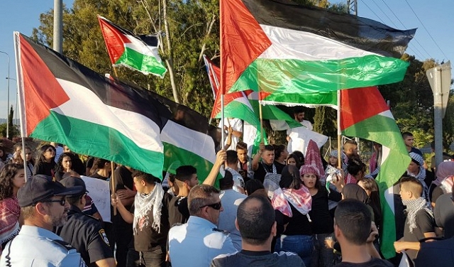 مواصلة الاحتجاج في أراضي 48 ردا على مجازر الاحتلال في غزة