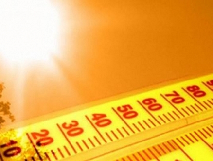 حالة الطقس: حار جدا في كافة أنحاء البلاد