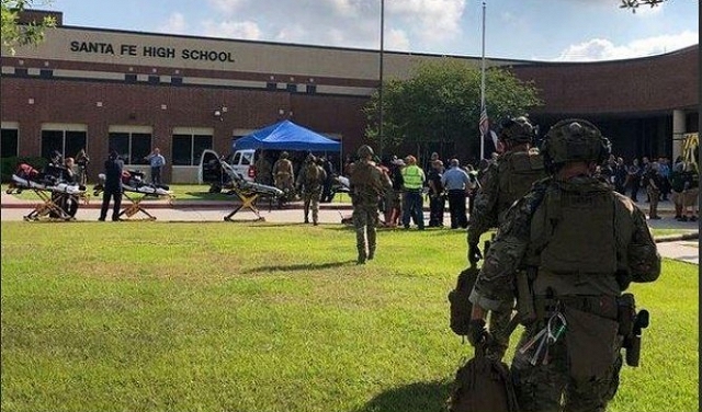تكساس: 10 قتلى وجرحى بعملية إطلاق نار في مدرسة 