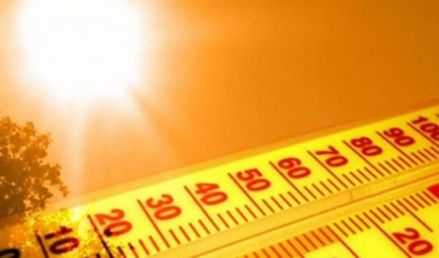 حالة الطقس: حار جدا في كافة أنحاء البلاد