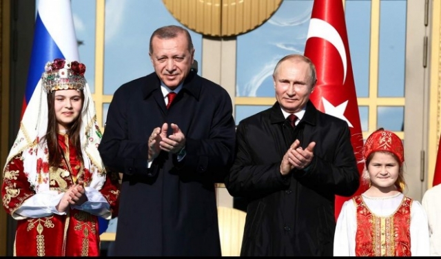 بوتين يمدح إردوغان: 