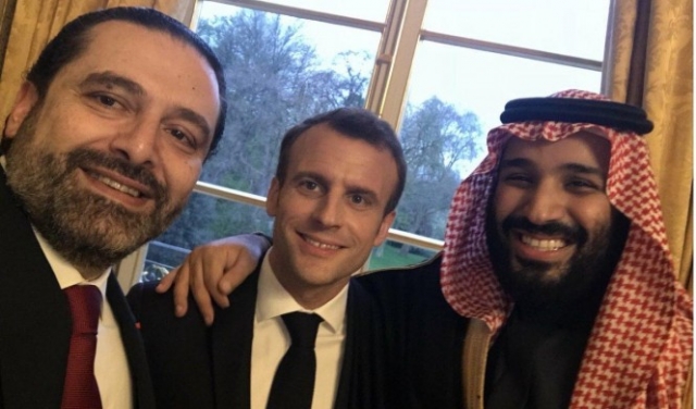 الرئيس الفرنسي يؤكد احتجاز السعودية للحريري العام الماضي 