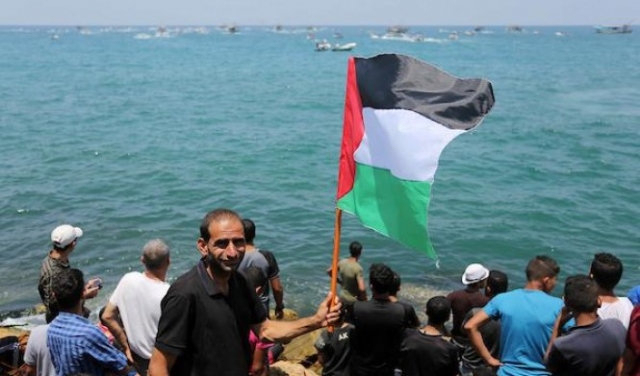 أسطول الحرّيّة الخارج من غزّة