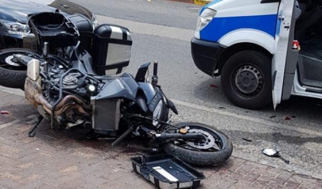 الرامة: إصابة سائق دراجة نارية في حادث طرق