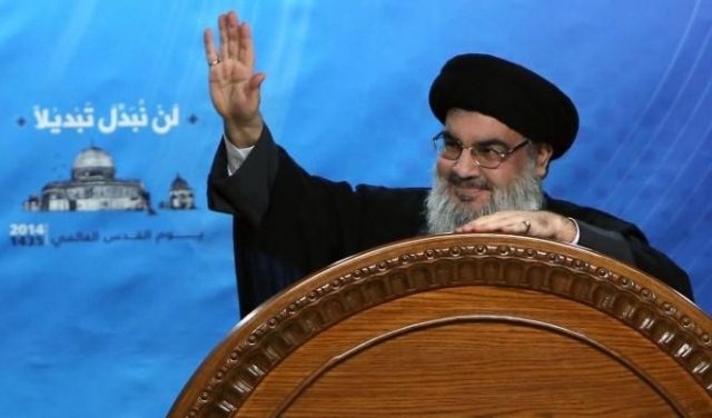 نصر الله يشترط انسحاب حزب الله  من سورية بطلب من الأسد