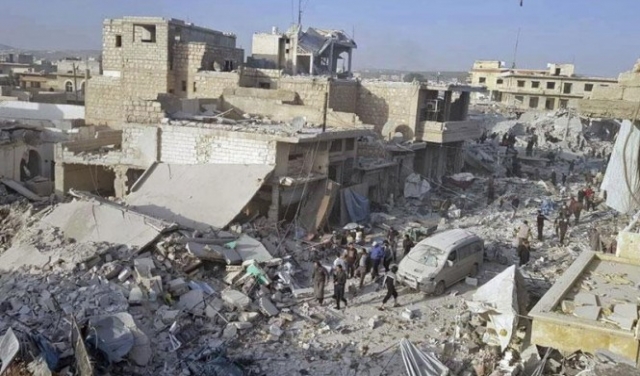 سورية: ارتفاع ضحايا القصف على إدلب إلى 38 مدنيًا