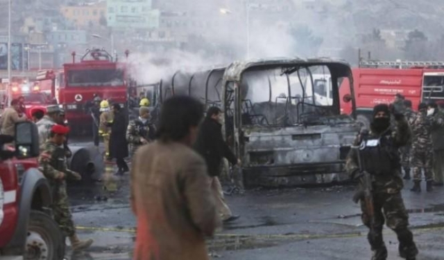 أفغانستان: 43 بين قتيل وجريح بهجوم انتحاريّ في كابُل