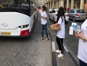الناصرة: توزيع الماء والتمر على السائقين والمارة