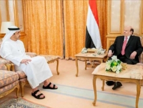 هادي يزور الإمارات على وقع الخلافات باليمن